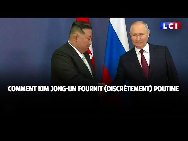 ⁣Comment Kim Jong-Un fournit (discrètement) Poutine