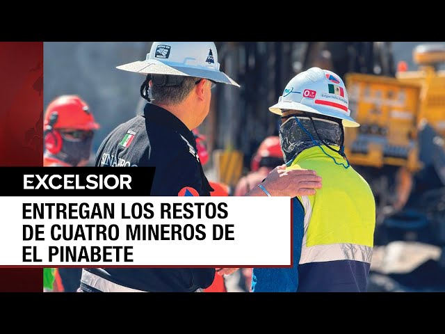 ⁣Despiden en Coahuila a mineros fallecidos en El Pinabete