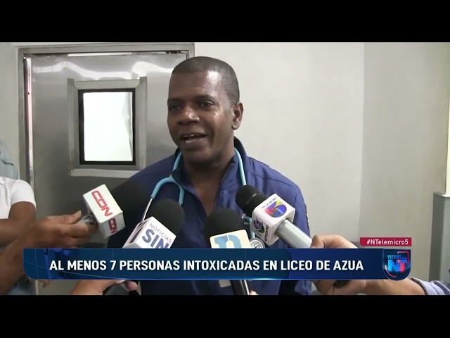 ⁣Broma de estudiante envía a varias personas al hospital en Azua