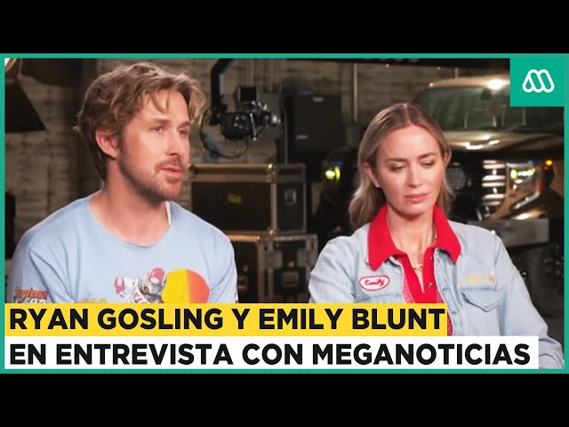 The Fall Guy: Ryan Gosling y Emily Blunt responden a Meganoticias sobre su nueva película