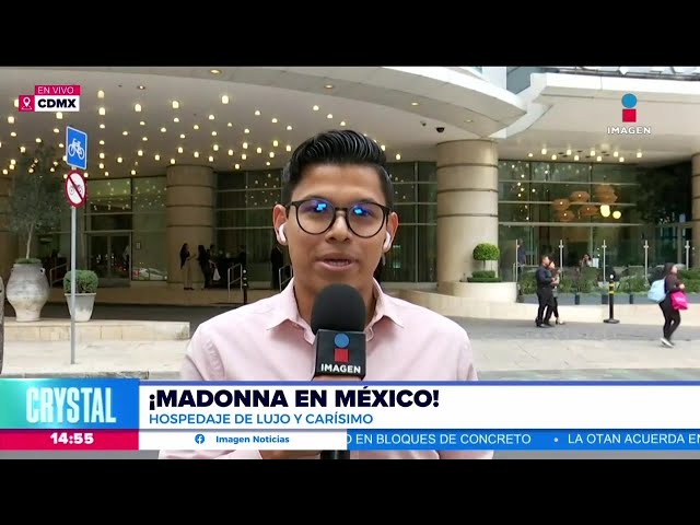 ¡Madonna ya se encuentra en México y se hospeda en un hotel de lujo!