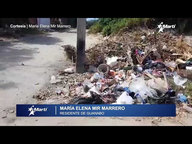 ⁣Info Martí | La basura se acumula en Guanabo