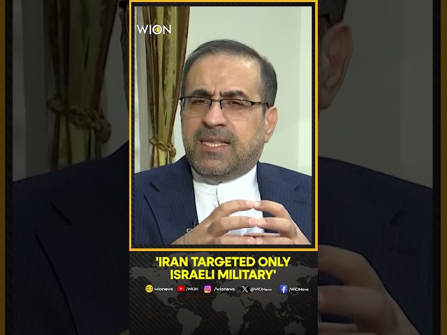Iran Warned Israel before the attack says Iran Ambassador Iraj Elahi | WION Shorts