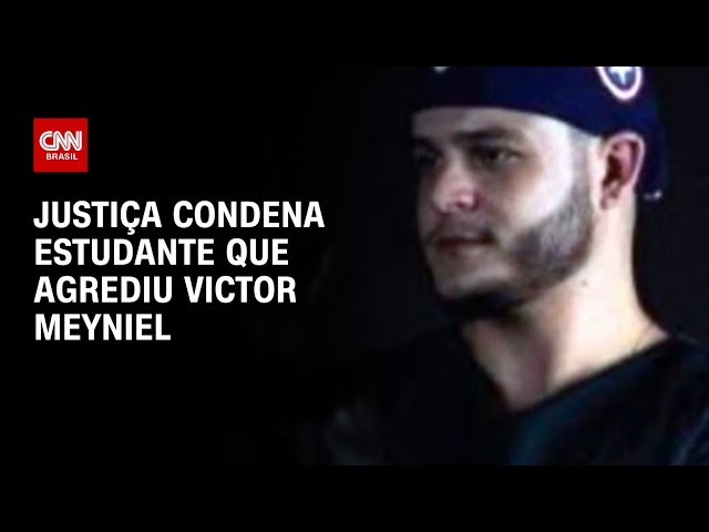 ⁣Justiça condena estudante que agrediu Victor Meyniel | CNN 360º