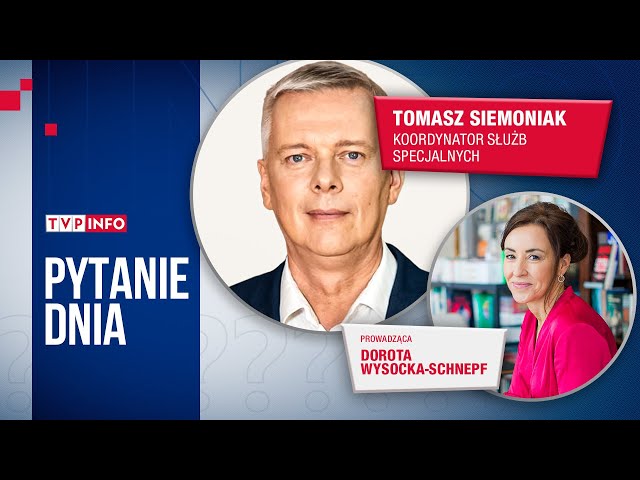 Tomasz Siemoniak: Daniel Obajtek jest w polu zainteresowania służb i prokuratury | PYTANIE DNIA
