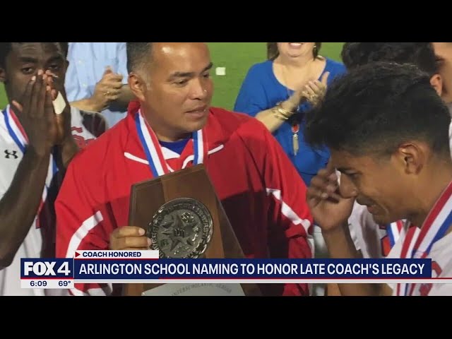 Arlington school to be named after beloved soccer coach who died from COVID-19