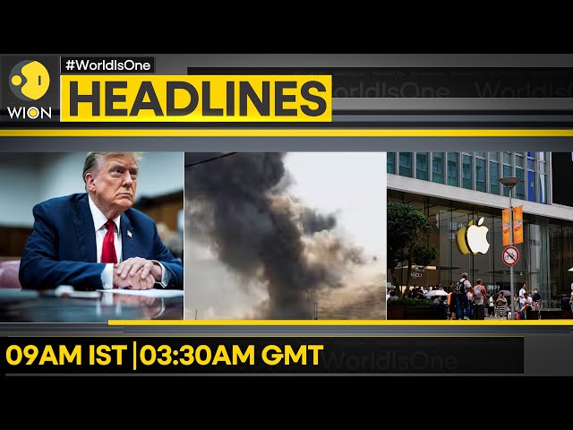 Blasts rock military base in Iraq | US house advances $95 billion aid package WION Headlines