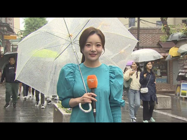 [날씨] 전국 비, 황사 차츰 해소…선선해진 날씨 / 연합뉴스TV (YonhapnewsTV)