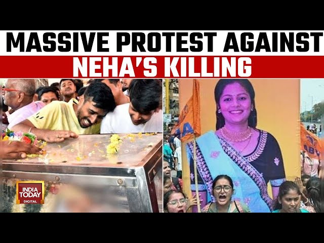 ⁣Neha Murder Case: K'taka Cong Corporator's Daughter Stabbed To Death; Father Alleges '