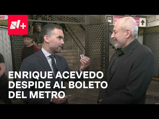 N+ y Enrique Acevedo en la última noche del Tradicional Boleto del Metro - En Punto