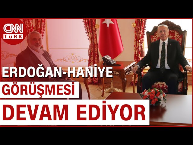 İstanbul'da Diplomasi Trafiği! Cumhurbaşkanı Erdoğan, Haniye İle Ne Konuşuyor? | CNN TÜRK