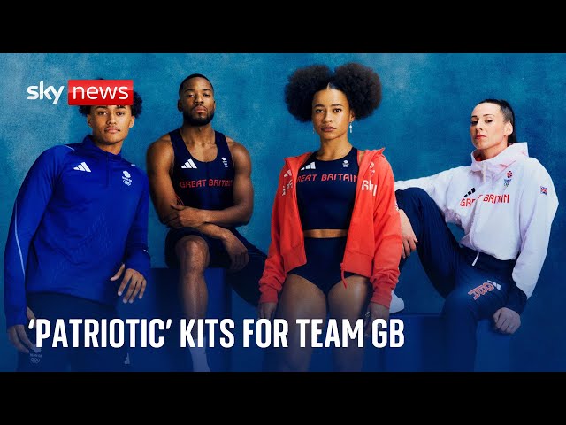 ⁣Team GB unveils 'very patriotic' Olympic kits featuring Union Jack