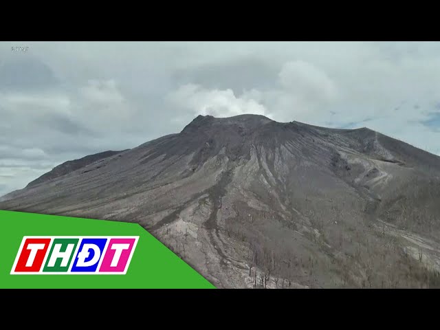 ⁣Núi lửa ở Indonesia tiếp tục phun trào | THDT