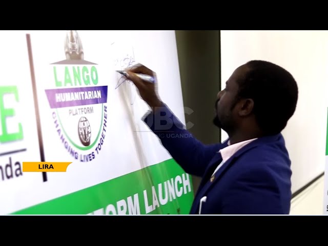⁣Humanitarian platform launched - Lango CSSOS embrace localisation agenda