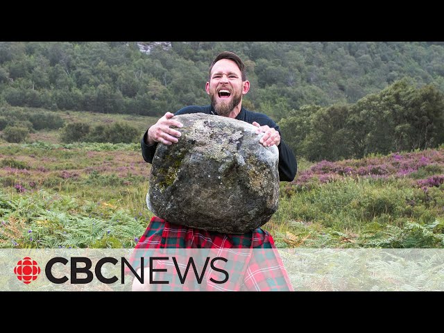 ⁣What can you lift? These Canadian brothers lift stones for sport