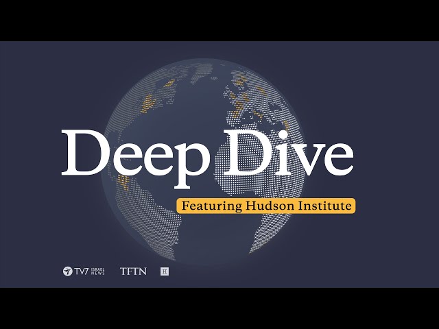 ⁣Deep Dive - TV7 Israel Featuring Hudson Institute – Jonathan Hosts John Walters 20.04.24