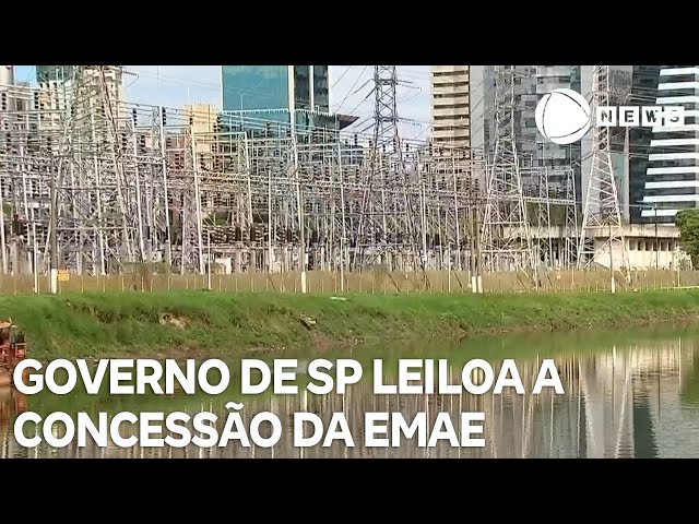 Governo de São Paulo leiloa a concessão da EMAE