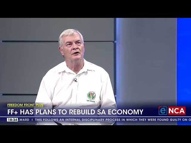 2024 elections | FF+ has plans to rebuild SA economy