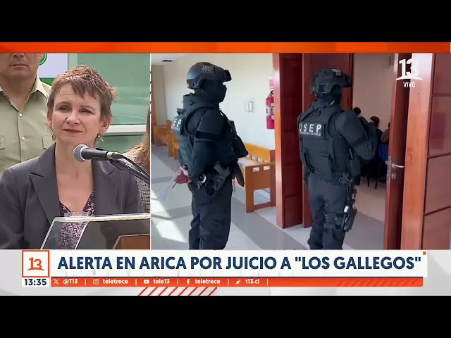 ⁣Arica en alerta por juicio a "Los Gallegos"