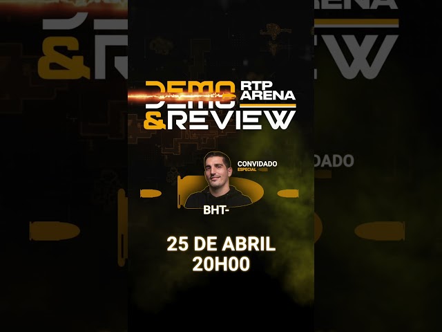 BhT- é o convidado do segundo Demo & Review na RTP Arena! #CSnaRTP