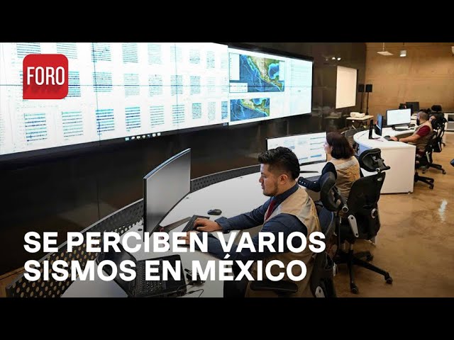 ⁣Mañana de sismos en México: Reportan múltiples movimientos telúricos - Las Noticias