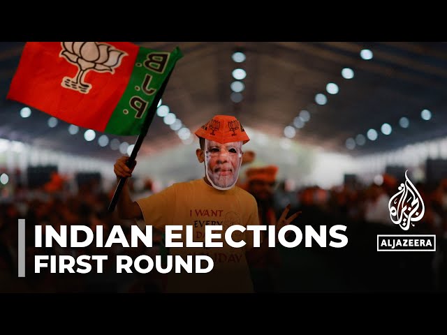 Voting in the first phase of India's general election