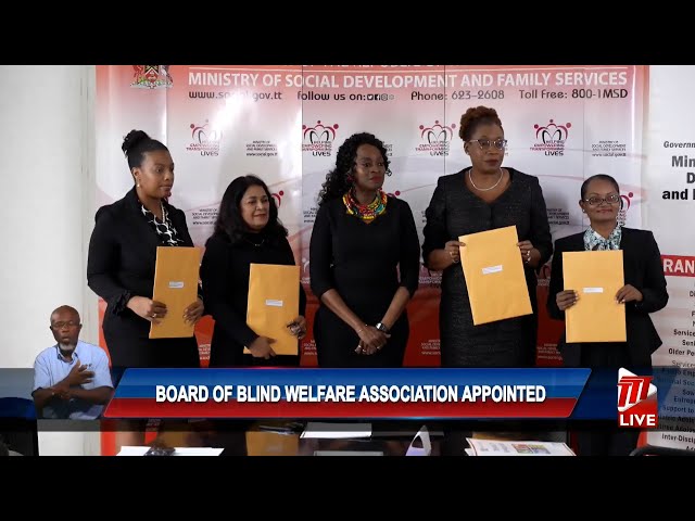⁣Board Of Blind Welfare Association Appointed