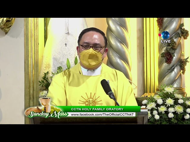 21 APRIL 2024 -   HOMILY by Rev.  Fr.  Jesper John Petralba