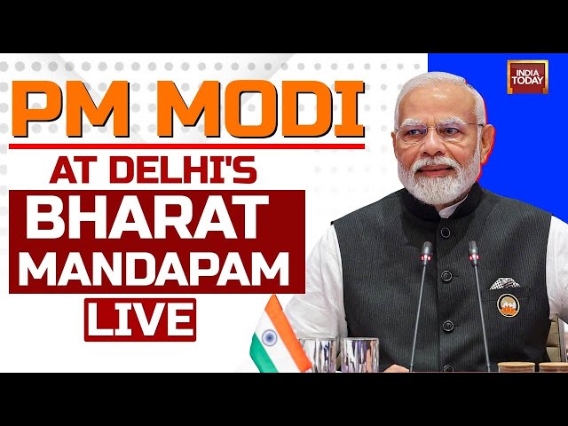 ⁣PM Modi LIVE: PM inaugurates 2550th Bhagwan Mahaveer Nirvan Mahotsav at Bharat Mandapam, New Delhi