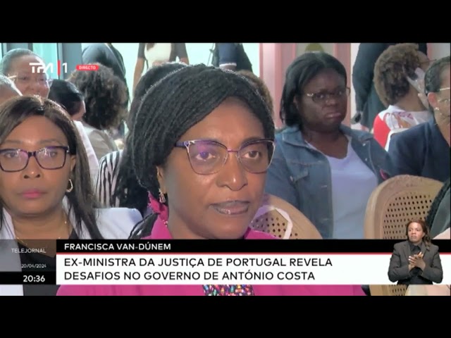 ⁣Francisca Vand-dúnem: Ex-Ministra da Justiça de Portugal revela desafios no Governo de António Costa