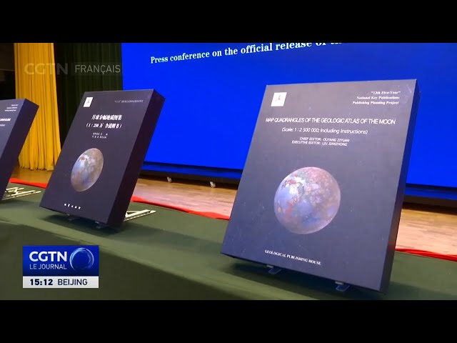 ⁣Chine : publication du premier atlas géologique lunaire complet en haute définition