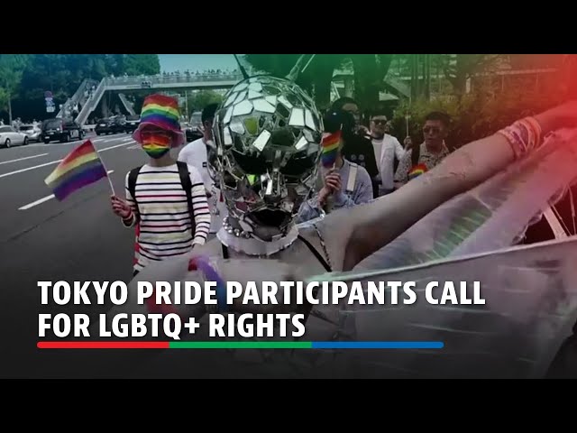 ⁣Tokyo Pride participants call for LGBTQ+ rights, marriage equality | ABS CBN News