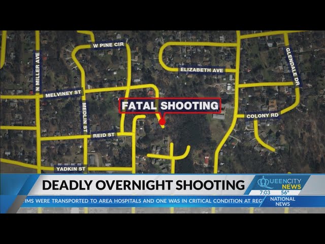 ⁣Crime Unit investigating deadly residential shooting