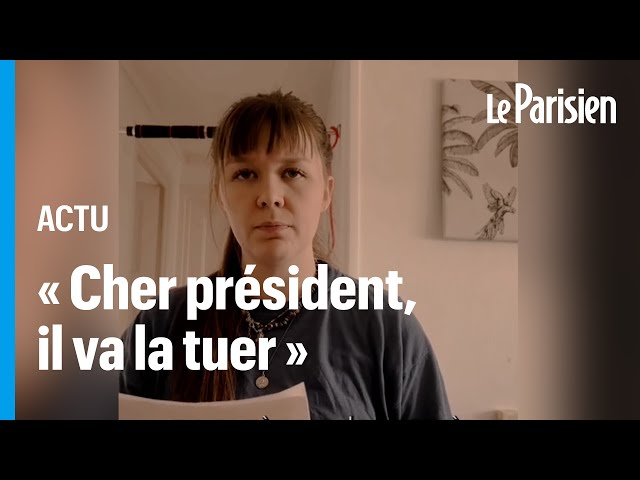 ⁣Elle interpelle Macron sur les violences conjugales subies par sa mère, sa vidéo devient virale