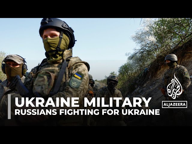 ⁣Countering Russian attacks: Russian nationals fighting for Ukraine