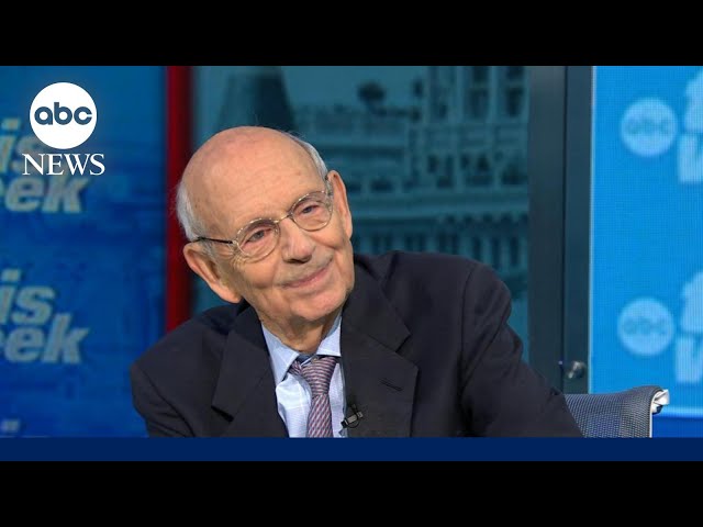 ⁣‘There aren’t easy answers’ to the political divide in US: Stephen Breyer