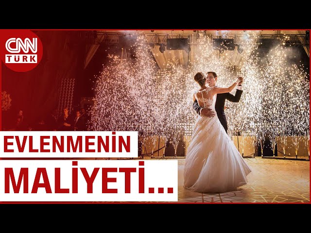 ⁣Düğün Sezonu Yaklaştı! Evlenmenin Maliyeti Ne Kadar Oldu? | CNN TÜRK