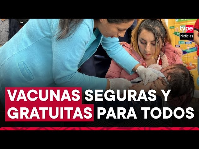 Perú protegerá a más de 400 000 personas durante Semana de Vacunación en las Américas 2024