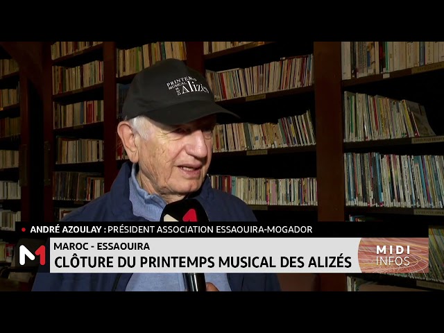 ⁣André Azoulay : La 20ème édition du Festival du Printemps des Alizés restera dans les annales