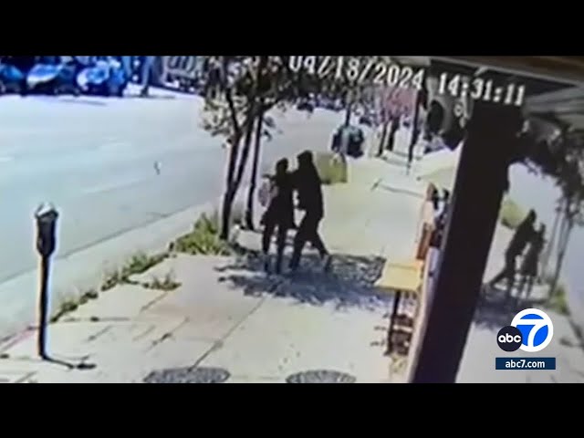 ⁣Woman attacked while walking along on Sherman Oaks street