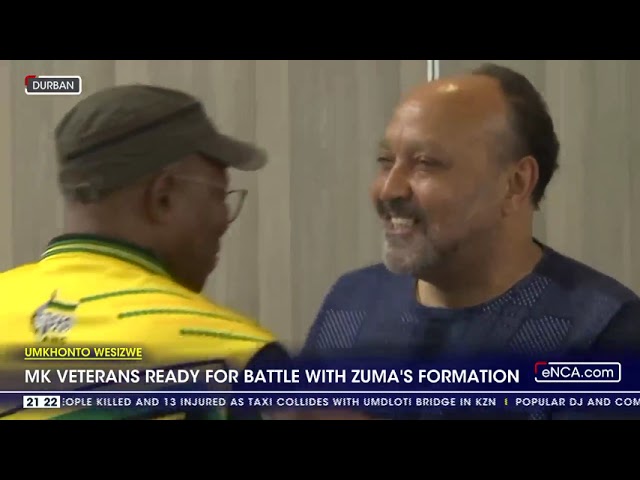 ⁣MK veterans ready for battle with Zuma's formation
