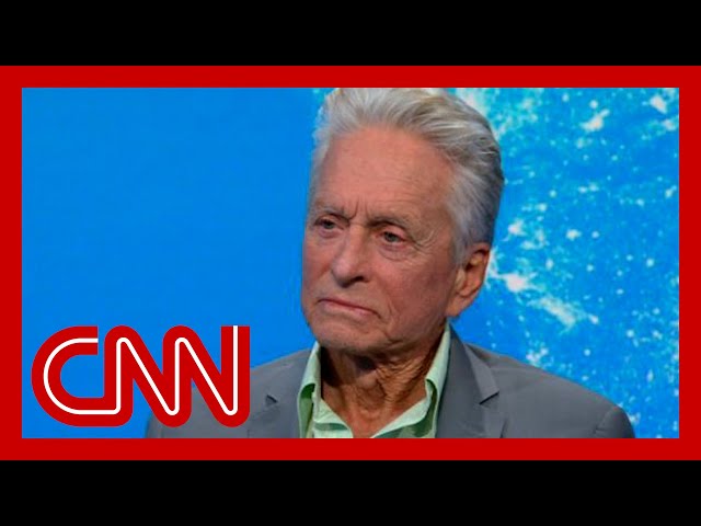 Hear Michael Douglas' response when asked if Biden is too old for a second term