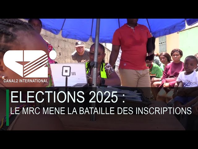 ⁣ELECTIONS 2025 : Le MRC mène la bataille des inscriptions
