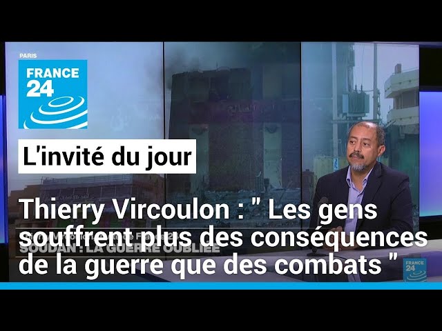 ⁣Thierry Vircoulon : " Les gens souffrent plus des conséquences de la guerre que des combats &qu
