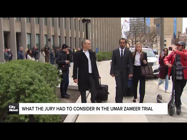 ⁣What the jury had to consider in the trial of Umar Zameer