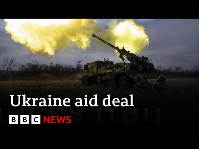 ⁣Ukraine has “chance of victory” with multi-billion dollar aid package  | BBC News