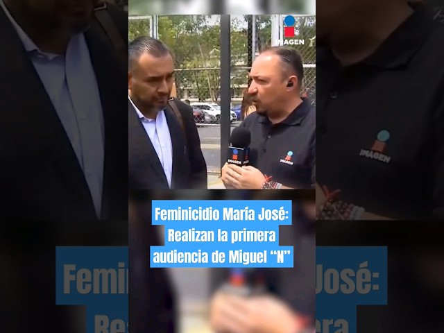 Feminicidio María José: Realizan la primera audiencia de Miguel “N” | Shorts | Crystal Mendivil