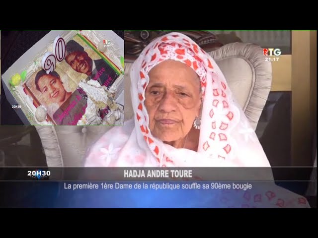 www.guineesud.com : Guinée : la première 1ère dame Hadja André Touré souffle son 90ème anniversaire