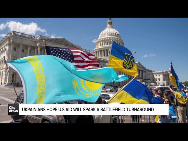 ⁣Ukrainian soldiers rejoice over U.S house aid package, but say it was needed months ago