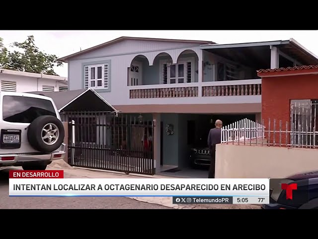 ⁣Piden ayuda para dar con octogenario desaparecido en Arecibo